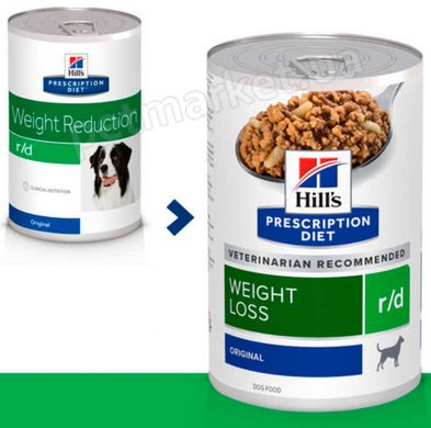 Hill's Prescription Diet R/D Weight Reduction - лечебный влажный корм для уменьшения веса Petmarket