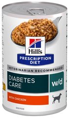 Hill's Prescription Diet W/D Digestive/Weight/Diabetes - лечебный влажный корм для собак с избыточным весом, ожирением или диабетом Petmarket