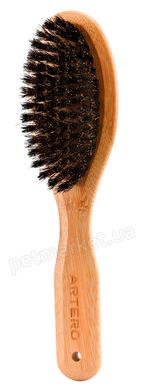 Artero Nature Collection Boar Bristle Brush - Розчіска з щетини дикого кабана для чутливої шкіри Petmarket