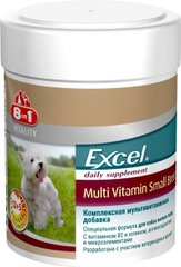 8in1 Excel MULTI VITAMIN Small Breed - мультивітамінний комплекс для собак дрібних порід АКЦИЯ -15% Petmarket