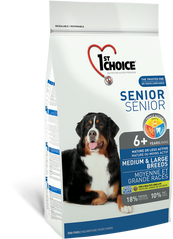 1st Choice SENIOR Medium & Large Breeds - корм для стареющих собак средних и крупных пород - 14 кг Petmarket