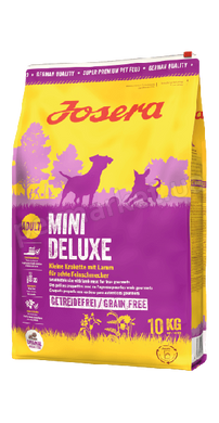 Josera MINI DELUXE - беззерновий корм для собак дрібних порід (ягня/картофель) - 900 г Petmarket