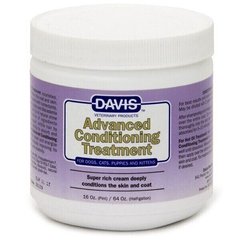 Davis ADVANCED Conditioning Treatment - кондиционер с маслом макадамии и жожоба для собак и кошек - 454 мл Petmarket