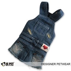 IsPet DENIM RASCAL джинсовое платье для собак - L % РАСПРОДАЖА Petmarket