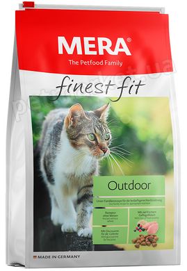 Mera finest fit Outdoor корм для котів, що виходять на вулицю (свіжа птиця/лісові ягоди), 10 кг Petmarket
