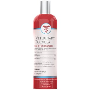 Veterinary Formula Advanced Flea and Tick Shampoo - Ветеринарна формула шампунь протипаразитарна 473 мл Petmarket