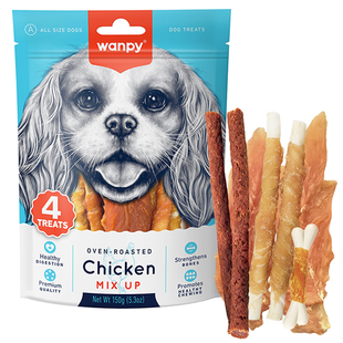 Wanpy Chicken Mix Up - Микс лакомств с курицей для собак Petmarket
