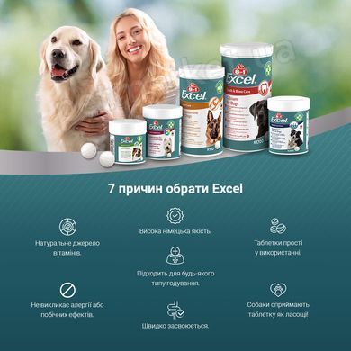 8in1 Excel MULTI VITAMIN Small Breed - мультивітамінний комплекс для собак дрібних порід Petmarket