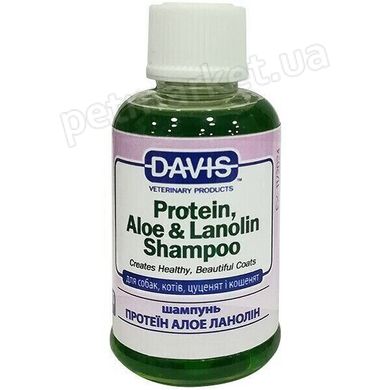 Davis PROTEIN, ALOE & LANOLIN - шампунь с протеином и ланолином для собак и кошек (концентрат) - 3,8 л % Petmarket