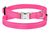 BronzeDog ACTIVE нейлоновый ошейник с металлической пряжкой для собак - L, Розовый Petmarket