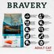 Bravery Salmon сухой беззерновой корм для кошек (лосось), 2 кг