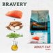 Bravery Salmon сухой беззерновой корм для кошек (лосось), 2 кг