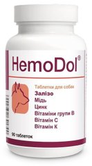 Dolfos HemoDol добавка для покращення процесів кровотворення у собак – 90 табл. Petmarket