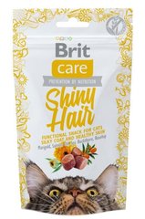 Brit Care Shiny Hair - Шайні Хейр - ласощі для здоров'я шкіри й шерсті котів Petmarket