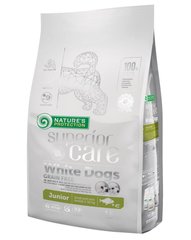 Nature's Protection White Dogs Junior Small & Mini корм для цуценят малих порід з білою шерстю від 3 міс. - 10 кг % Petmarket