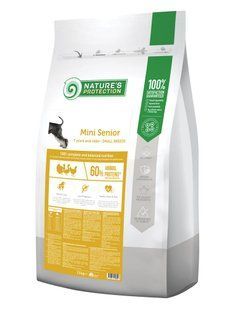 Nature's Protection Mini Senior корм для собак дрібних порід старше 7 років - 7,5 кг Petmarket