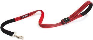 Croci HIKING ANTISHOCK - регульований поводок для собак, 1,5 см - Зелений Petmarket