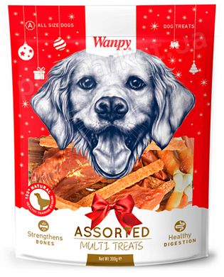 Wanpy Assorted Multi Treats - Асорті ласощів подарунок для собак Petmarket