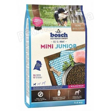 Bosch MINI Junior - корм для цуценят дрібних порід - 15 кг % Petmarket
