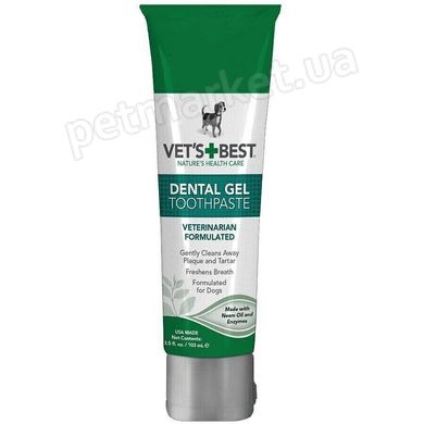 Vet’s Best DENTAL GEL TOOTHPASTE - гель для чистки зубов собак - 103 мл Petmarket