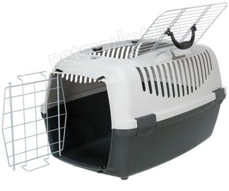 Trixie Capri 3 Open Top пластиковая переноска с открытым верхом для животных - 61х40х38 см % Petmarket
