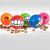 Rogz GRINZ BALL S - Гринз Бол - игрушка для мелких пород собак - оранжевый Petmarket