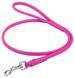 Collar WauDog GLAMOUR - шкіряний круглий поводок для собак - 183 см/10 мм Жовтий Petmarket