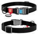 Collar WAUDOG Waterproof - водонепроникний нашийник для собак фастекс пластик, 35-58 см, рожевий Petmarket