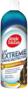 Simple Solution CAT STAIN AND ODOR REMOVER - средство для удаления запахов и пятен от мочи кошек и других домашних животных - 945 мл Petmarket