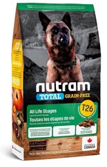 Nutram TOTAL Lamb & Lentils - беззерновой корм холистик для собак и щенков (ягненок/чечевица) - 11,4 кг % Petmarket