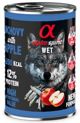 Alpha Spirit Anchovy & Red Apple - консерви для собак (анчоуси/яблука) - 400 г Petmarket