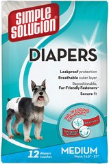 Simple Solution DIAPERS - подгузники для собак - M 30 шт. % Petmarket
