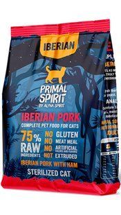 Primal Spirit Iberian Ham Cat Food корм для стерилізованих котів (іберійська свинина та шинка) - 1 кг Petmarket