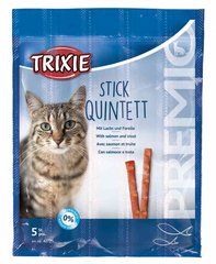 Trixie PREMIO Stick Quintett - ласощі для котів (лосось/форель) - 5 шт. Petmarket