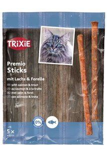 Trixie PREMIO Stick Quintett - ласощі для котів (лосось/форель) - 5 шт. Petmarket