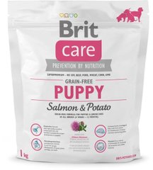 Brit Care Grain-free PUPPY - беззерновой корм для щенков всех пород (лосось/картофель) - 3 кг Petmarket