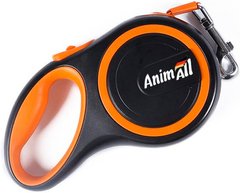 AnimAll поводок-рулетка для собак M до 25 кг/5 м, Фиолетовый Petmarket