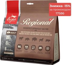 Orijen REGIONAL RED - сухой корм для собак и щенков всех пород, 11,4 кг Petmarket