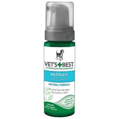 Vet’s Best WATERLESS Dog Bath - шампунь-пена без смывания для собак и щенков - 147 мл Petmarket