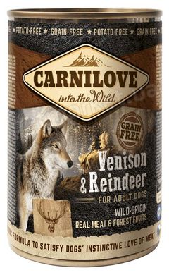 Carnilove Venison & Reindeer - вологий корм для собак (оленина) - 400 г Petmarket