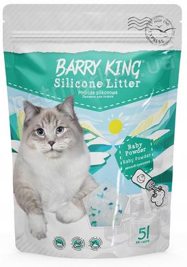 Barry King Baby Powder силікагелевий наповнювач для котів (дитяча пудра) - 5 л Petmarket