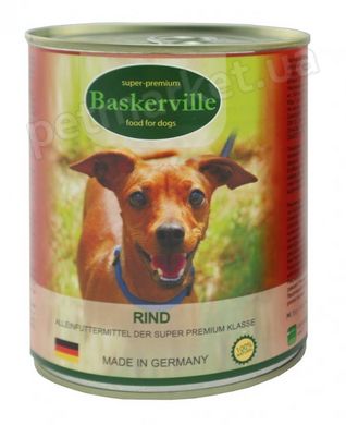 Baskerville ЯЛОВИЧИНА - консерви для собак - 800 г % Petmarket