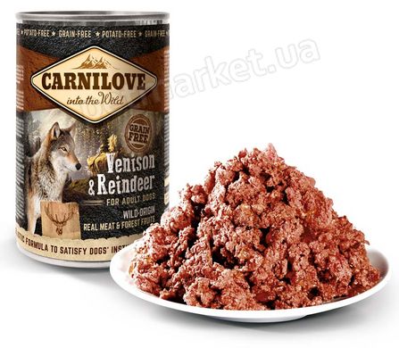 Carnilove Venison & Reindeer - влажный корм для собак (оленина) - 400 г Petmarket