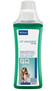 Virbac Vet Aquadent Fresh - добавка в воду для ухода за полостью рта собак и кошек - 250 мл Petmarket