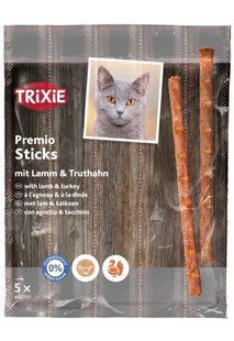 Trixie PREMIO Stick Quintett - ласощі для котів (ягня/індичка) - 5 шт. Petmarket