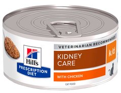 Hill's Prescription Diet K/D Kidney Care - лечебный влажный корм для кошек при почечной недостаточности Petmarket