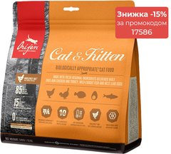 Orijen CAT & KITTEN - корм для котят и кошек - 5,4 кг Petmarket