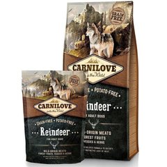 Carnilove REINDEER - беззерновой корм для собак всех пород (северный олень) - 1,5 кг Petmarket