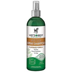 Vet’s Best ANTI-FLEA EASY Spray Shampoo - шампунь-спрей без смывания от блох и клещей для собак - 470 мл Petmarket