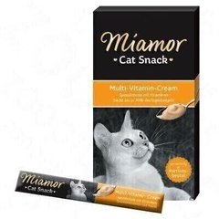 Miamor Cat Snack MULTI-VITAMIN CREAM - вітаміннІ ласощі для кішок Petmarket